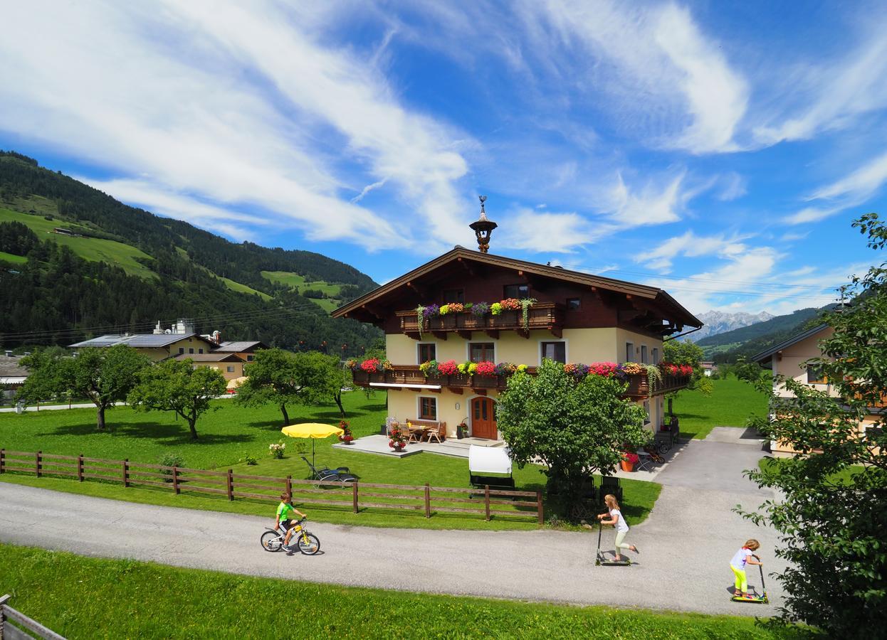 Bio-Bauernhof Reiterhof Villa Sankt Johann im Pongau Exterior foto