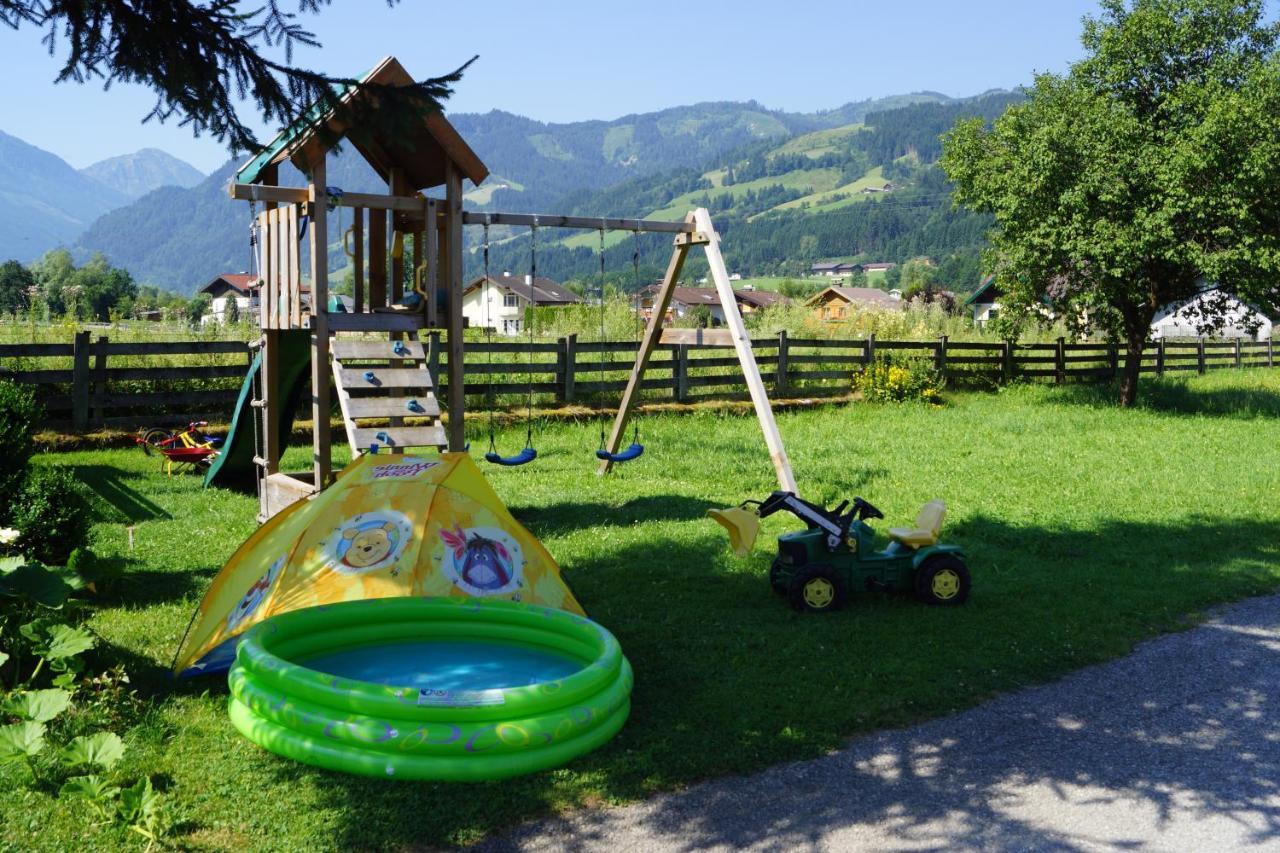 Bio-Bauernhof Reiterhof Villa Sankt Johann im Pongau Exterior foto