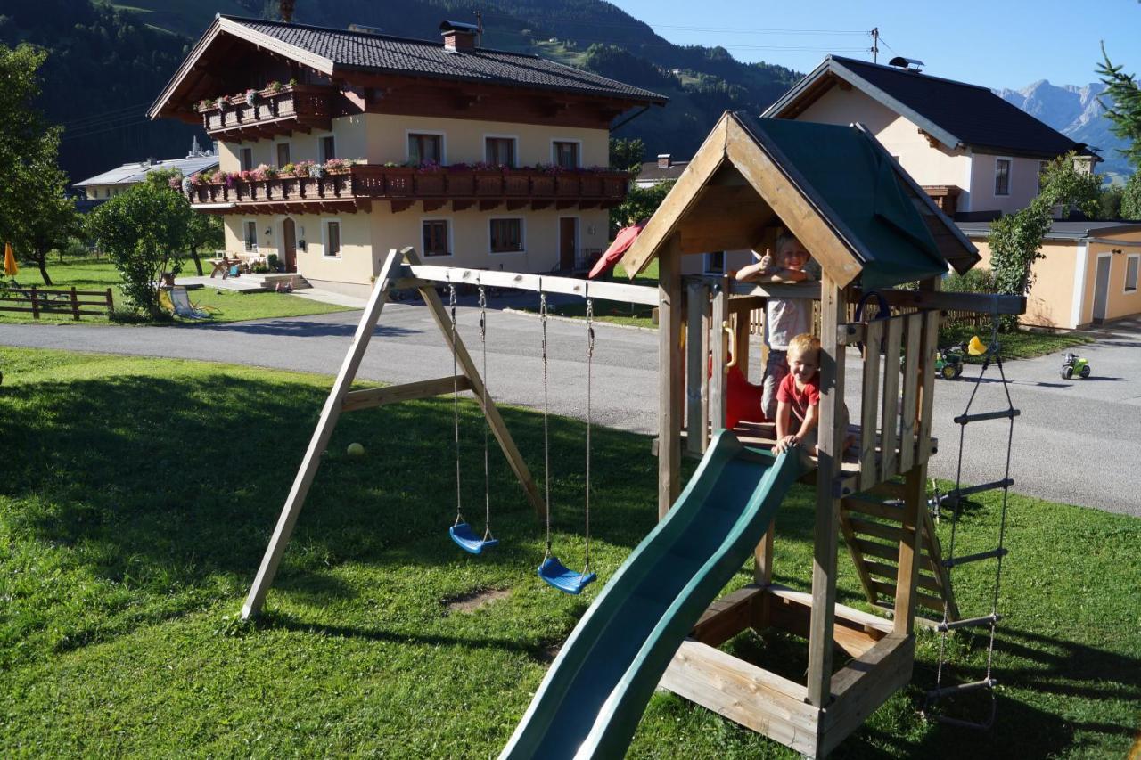 Bio-Bauernhof Reiterhof Villa Sankt Johann im Pongau Exterior foto